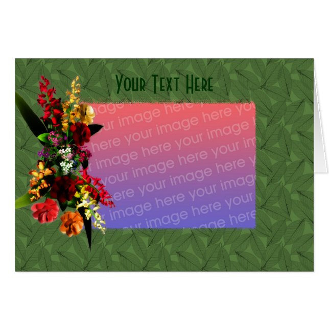  Flower Bouquet foto (Voorkant Horizontaal)