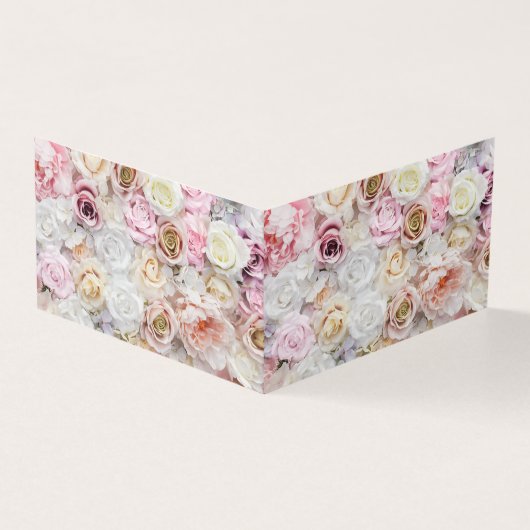 Flower Bouquet Kaart (Buitenkant)