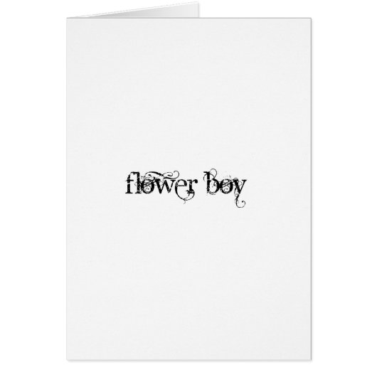 Flower Boy (Devant)