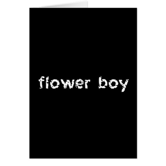 Flower Boy (Devant)