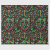 Flower Burst Abstract Cadeaupapier (Vlak)