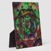  Flower Burst Abstract Fotoplaat (Zijkant)