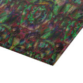  Flower Burst Abstract Snijplank (Hoek)