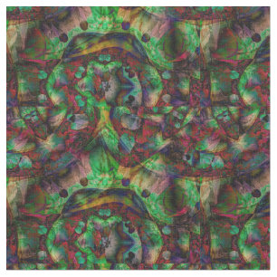 Flower Burst Abstract Stof