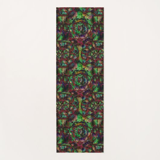  Flower Burst Abstract Yogamat (Voorkant)