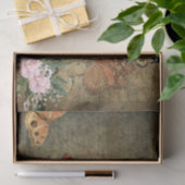 Flower Butterfly Decoupage  Ephemera Tissuepapier (Geschenk)