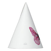 Flower Butterfly with Pink Sakura Feesthoedjes (Links)