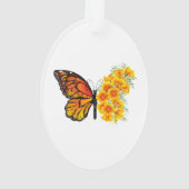 Flower Butterfly with Yellow California Poppy (dos)