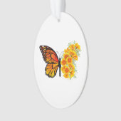 Flower Butterfly with Yellow California Poppy (devant)