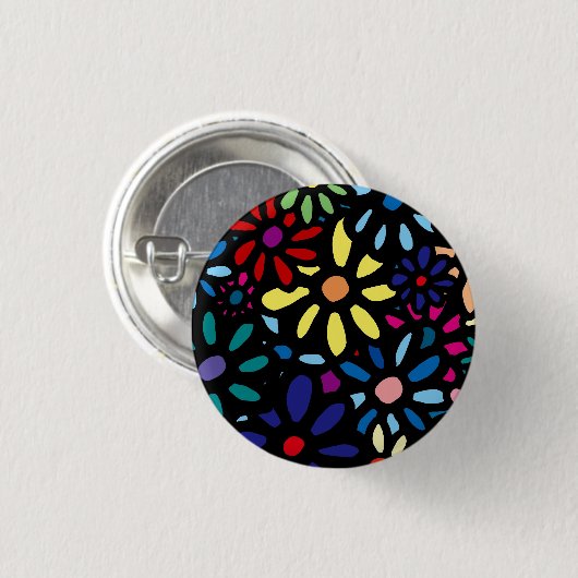 Flower Button (Voorkant /achterkant)