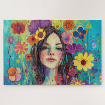 Flower Child Jigsaw Puzzel