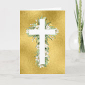 Flower Cross Faith Kaart (Voorkant)