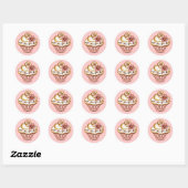 Flower Cupcake Stickers (Vel)