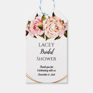 Flower Custom Gift Label Cadeaulabel