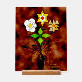 "Flower Delivery" (11" x 14") Acrylic Sign (Recto)