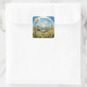 Flower Design sticker (Tas)