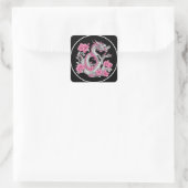 Flower Dragon Sticker (Tas)