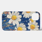 Flower Dreams Camomille Impasto Style Coque iphone (Verso (horizontal))
