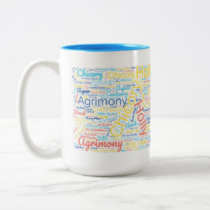 Flower Essence’s lover perfect cadeau Tweekleurige Koffiemok