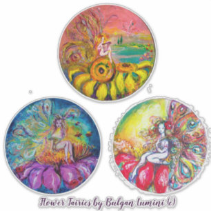 FLOWER FAIRIES Fantasy Collectie Sticker