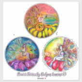 FLOWER FAIRIES Fantasy Collectie Sticker (Vel)
