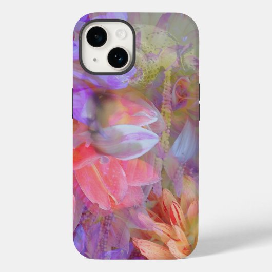Flower Fairy dubbele belichting fantasy kunst Case-Mate iPhone Case (Achterkant)