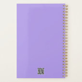 Flower Fairy dubbele belichting fantasy kunst Planner (Achterkant)