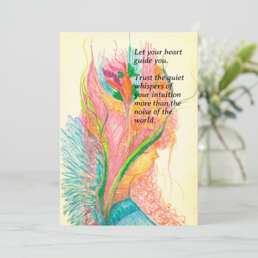  Flower Fairy Flat Kaart (Staand voorkant)