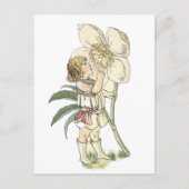 Flower Fairy gevouwen Briefkaart (Voorkant)