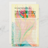  Flower Fairy Stationery Briefpapier (Voorkant / Achterkant)
