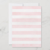 Flower Fairy verjaardagsuitnodiging Kaart (Achterkant)