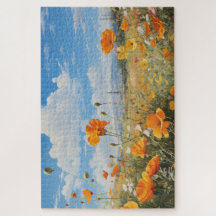 Flower Field puzzel, 1014 stuks. 30"x20"