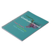 Flower Floral Gratitude Notitieboek (Linkerzijde)