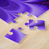 Flower Fractal Jigsaw Puzzle Legpuzzel (Zijkant)