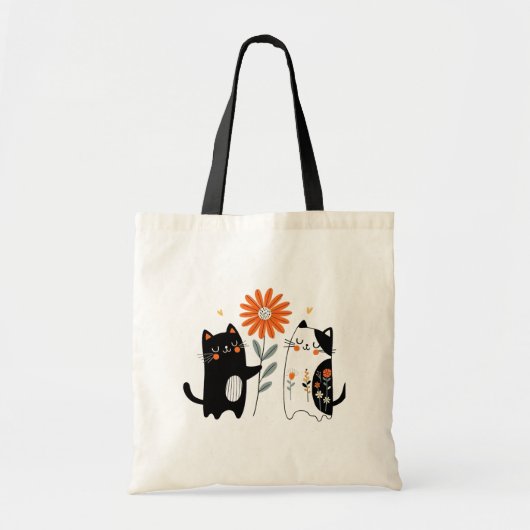 Flower Friends Tote Bag (Voorkant)