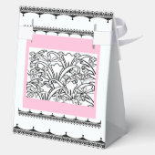 Flower Garden Grey Bedankdoosjes (Achterkant)