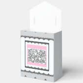 Flower Garden Grey Bedankdoosjes (Open)