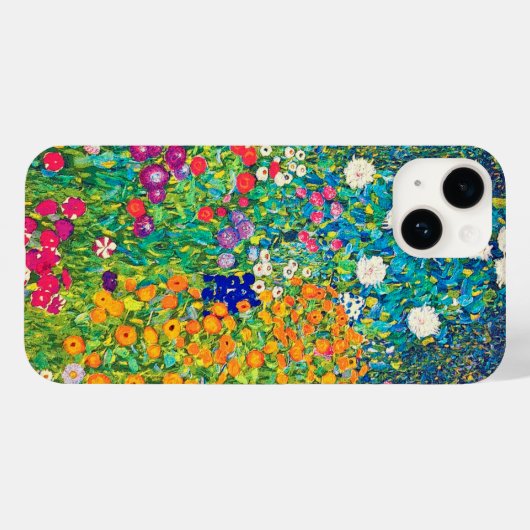 Flower Garden, Gustav Klimt Case-Mate iPhone Case (Achterkant (horizontaal))