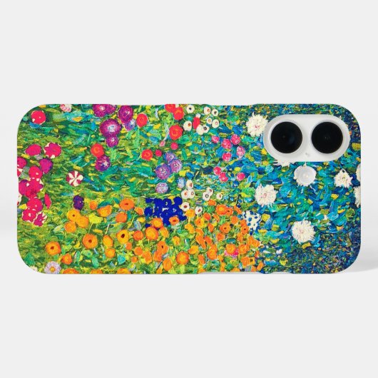 Flower Garden, Gustav Klimt Case-Mate iPhone Case (Achterkant (horizontaal))