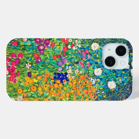Flower Garden, Gustav Klimt Case-Mate iPhone Case (Achterkant (horizontaal))
