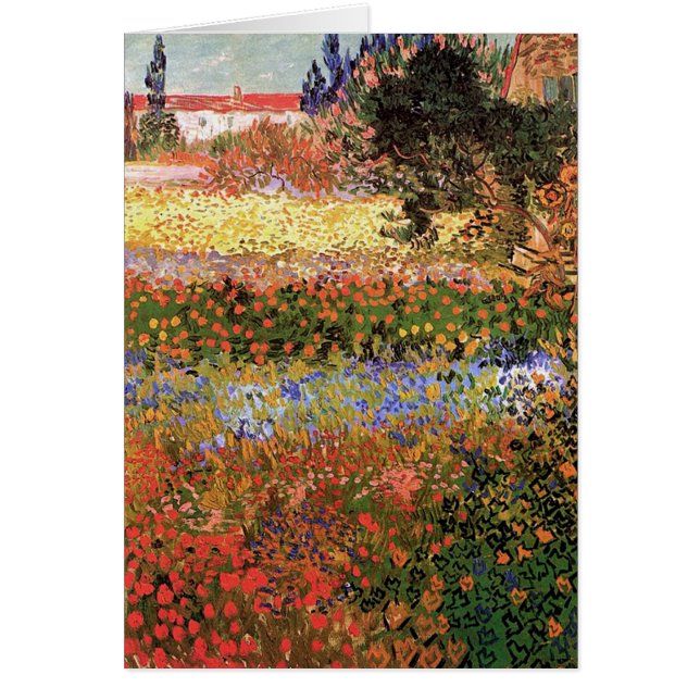 Flower Garden, Vincent van Gogh. (Devant)