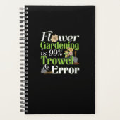 Flower Gardening Trowel Error - Tuinier Pun Planner (Voorkant)