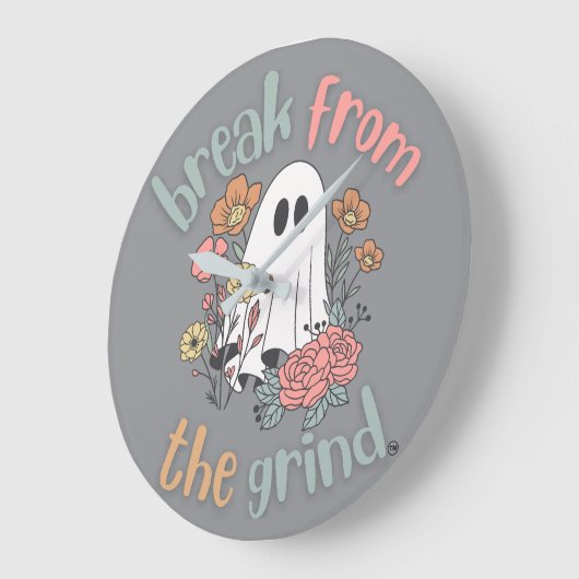Flower Ghost BFTG Clock Grote Klok (Hoek)