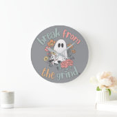 Flower Ghost BFTG Clock Grote Klok (Huis)