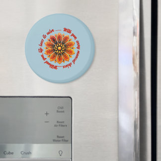 FLOWER GIFT MOM DAUGHTER SISTER TEACHER FRIEND MAGNEET