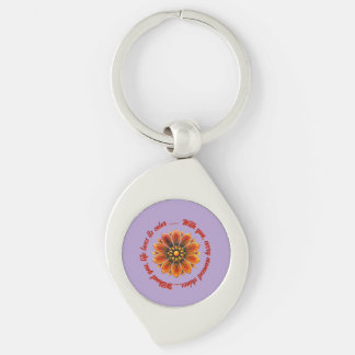 FLOWER GIFT MOM DAUGHTER SISTER TEACHER FRIEND SLEUTELHANGER