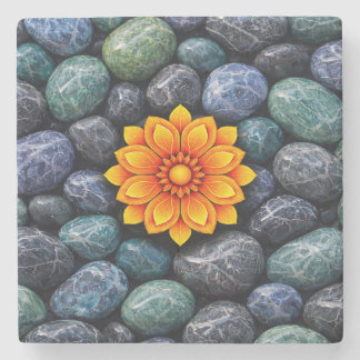 FLOWER GIFT MOM DAUGHTER SISTER TEACHER FRIEND STENEN ONDERZETTER