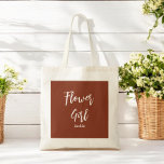 Flower Girl Brown Terracotta Bridesmaid Sac fourre<br><div class="desc">Flower Girl Terracotta Brown Sac fourre-tout ou Mariage,  fête de la nuptiale,  Fête des mariées,  Bachelorette Party. Découvrez d'autres produits avec ce design dans la collection ci-dessous.</div>
