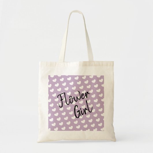 Flower girl Wedding Party Gift Tote Bag (Voorkant)