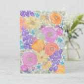 Flower Happiness Toute Occasion Cartes (Debout devant)